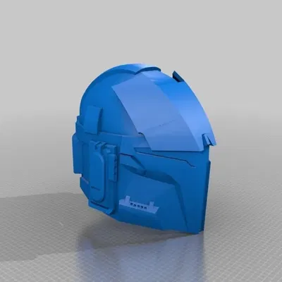 Mũ bảo hiểm ý tưởng Mandalorian "Beskvinn" của Red Star