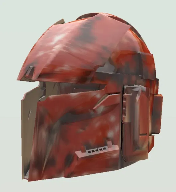 Mũ bảo hiểm ý tưởng Mandalorian "Beskvinn" của Red Star - Image 7