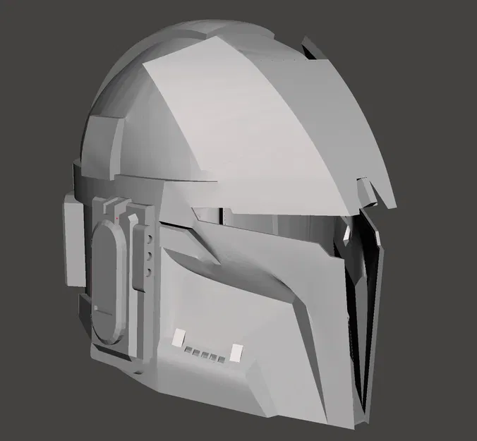 Mũ bảo hiểm ý tưởng Mandalorian "Beskvinn" của Red Star - Image 9