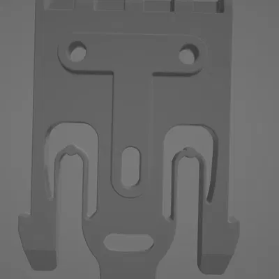 Mô hình lỗ Blackhawk cho giá đỡ QLS Safariland