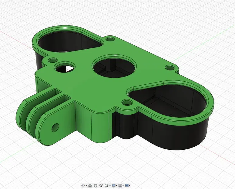 Giá đỡ camera Raspberry Pi 4 với mô-đun hồng ngoại - Image 1