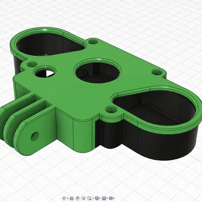 Giá đỡ camera Raspberry Pi 4 với mô-đun hồng ngoại