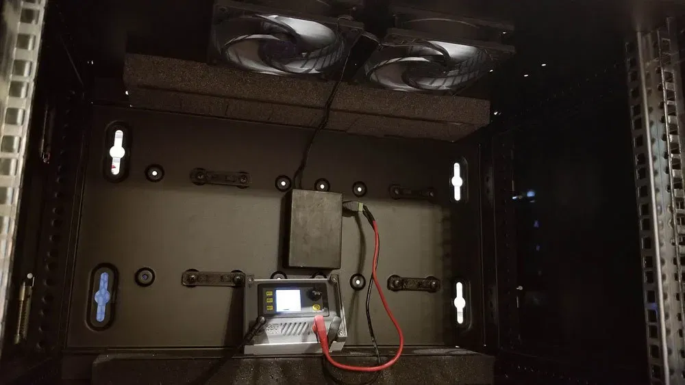 Vỏ điều khiển tốc độ quạt PWM 12V với cảm biến nhiệt độ - Image 4