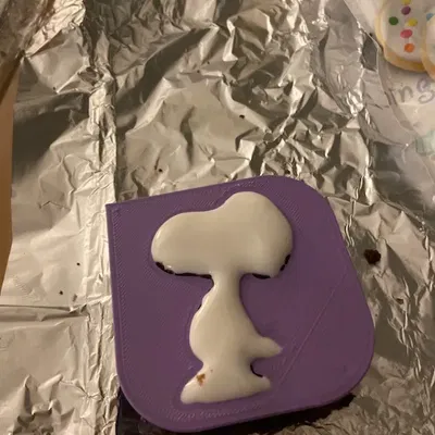 Mẫu trang trí bánh quy Snoopy dễ thương