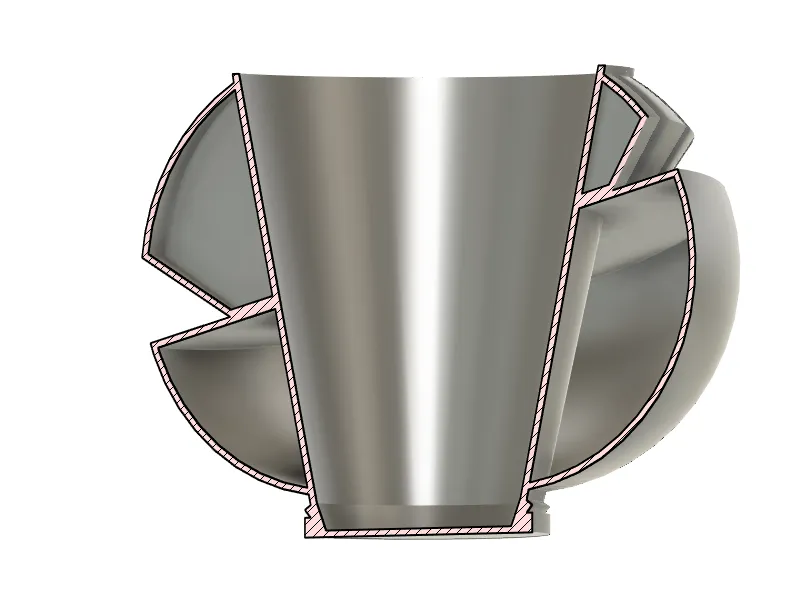 Chậu cây trong nhà có lỗ thoát nước cho hoa và xương rồng - Image 2