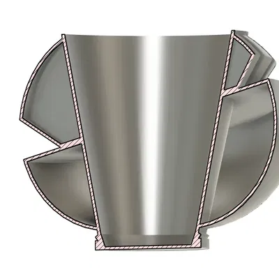 Chậu cây trong nhà có lỗ thoát nước cho hoa và xương rồng