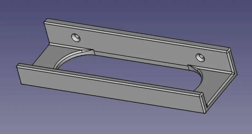 Giá đỡ lắp đặt switch Cisco SG250-08 dưới bàn - Image 1