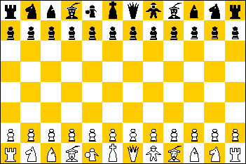 Bàn cờ Courier 8x12 cho trò chơi cờ thú vị từ thế kỷ 12 - Image 3