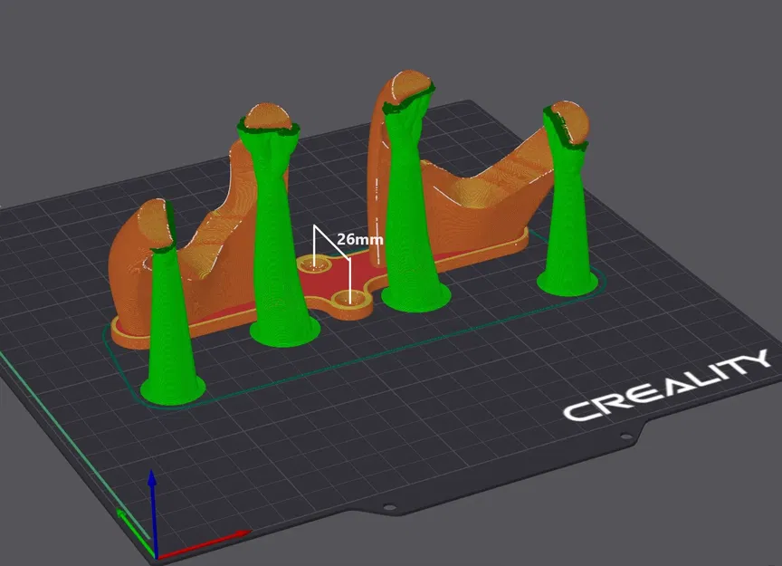 Giá đỡ điều khiển Quest 3 gắn tường 26mm - Image 1