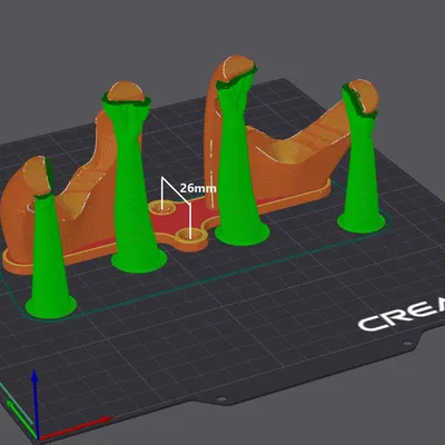 Giá đỡ điều khiển Quest 3 gắn tường 26mm