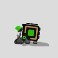 Mô hình PC Alien cho hệ thống làm mát Qube 500 - Thumbnail 1