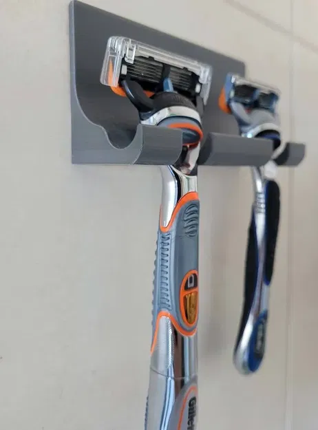 Giá đỡ dao cạo Gillette Fusion treo tường cho mọi loại dao cạo - Image 1