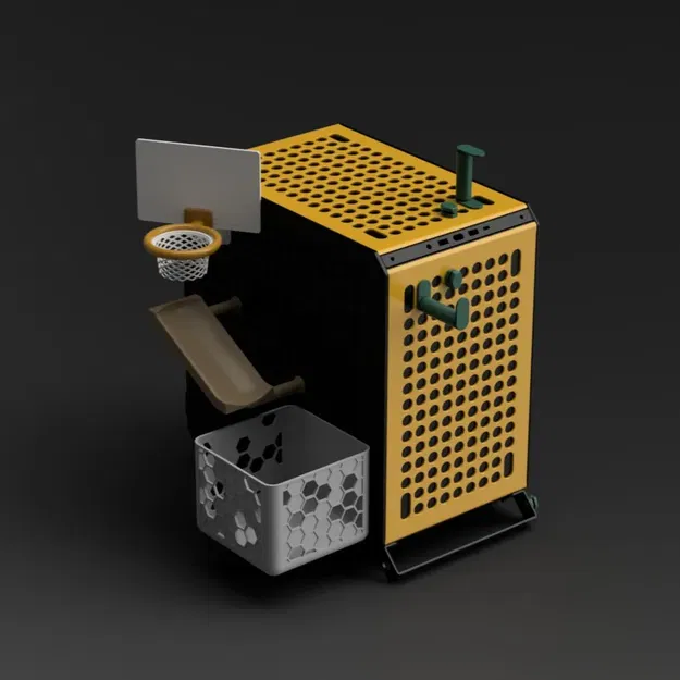 Giỏ rác bóng rổ giấy cho Qube 500 - Image 1