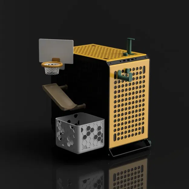 Giỏ rác bóng rổ giấy cho Qube 500 - Image 2