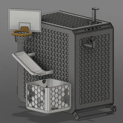 Giỏ rác bóng rổ giấy cho Qube 500