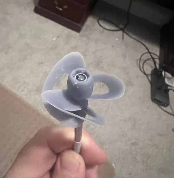Cánh quạt thuyền toroidal 40mm với lưỡi cắt 30 độ - Image 3
