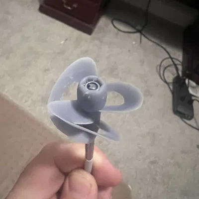 Cánh quạt thuyền toroidal 40mm với lưỡi cắt 30 độ