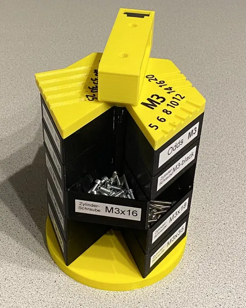 Tổ chức ốc vít và linh kiện nhỏ với thiết kế linh hoạt - Image 1