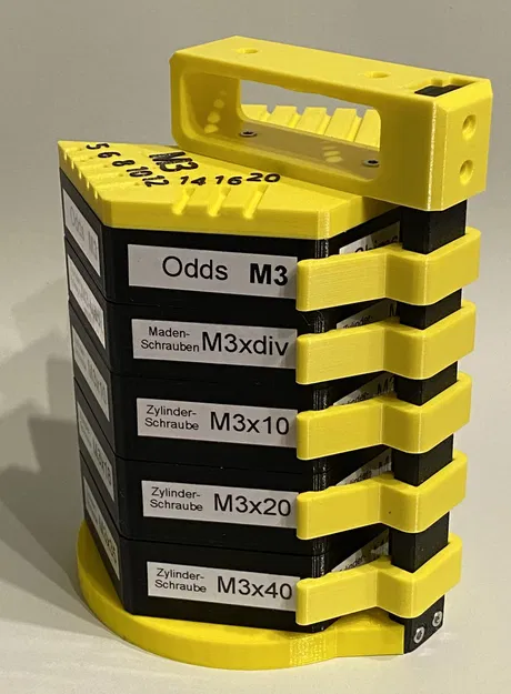 Tổ chức ốc vít và linh kiện nhỏ với thiết kế linh hoạt - Image 3