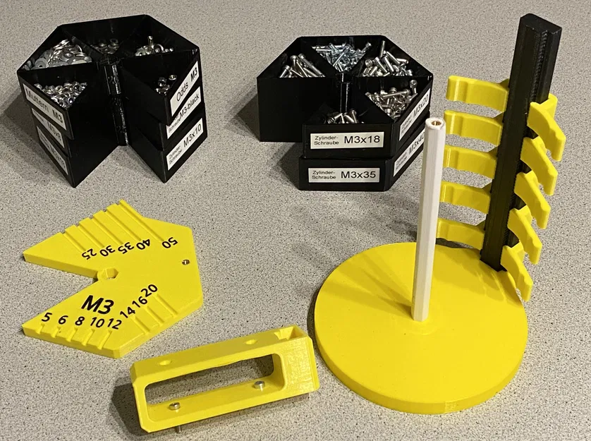 Tổ chức ốc vít và linh kiện nhỏ với thiết kế linh hoạt - Image 4