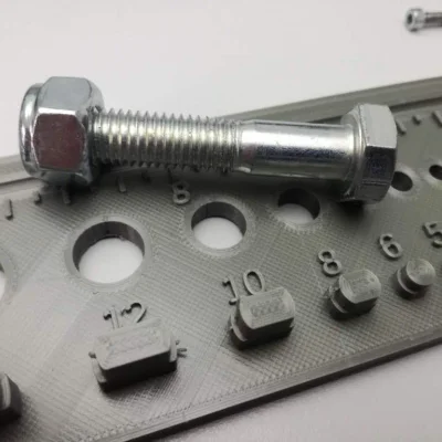 Thước đo vít - dụng cụ đo kích thước vít và đai ốc theo mét 7