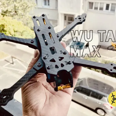 Khung freestyle WU TANK MAX cho thiết bị 5 và 6 inch