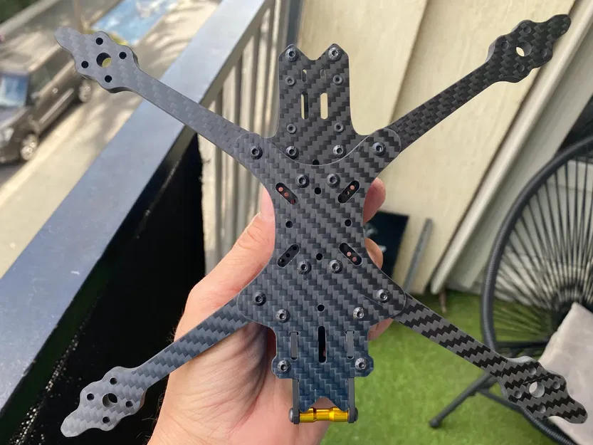 Khung freestyle WU TANK MAX cho thiết bị 5 và 6 inch - Image 10