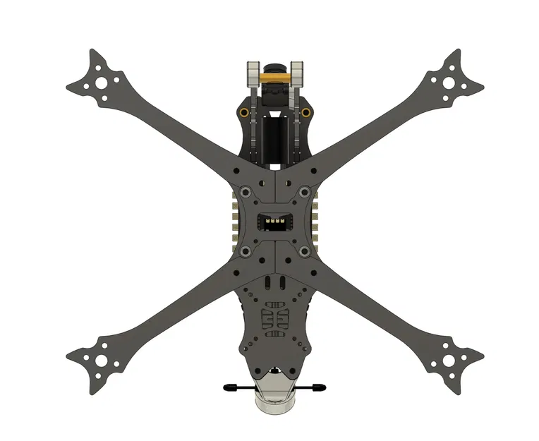 Khung freestyle 5 inch SKELTER5 cho drone - Image 3