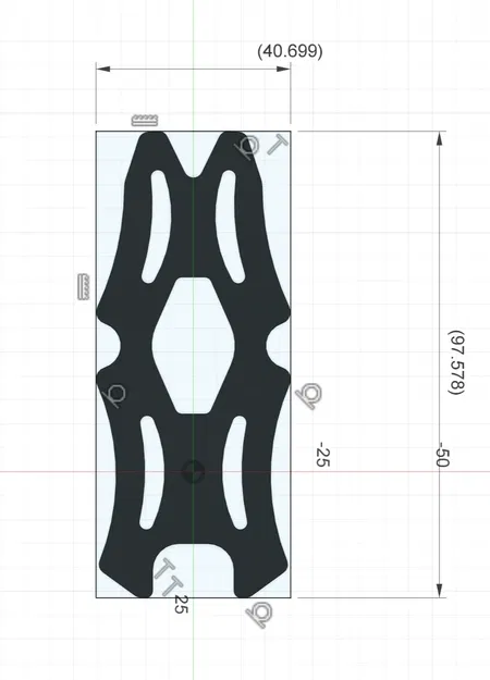 Khung freestyle 5 inch SKELTER5 cho drone - Image 4