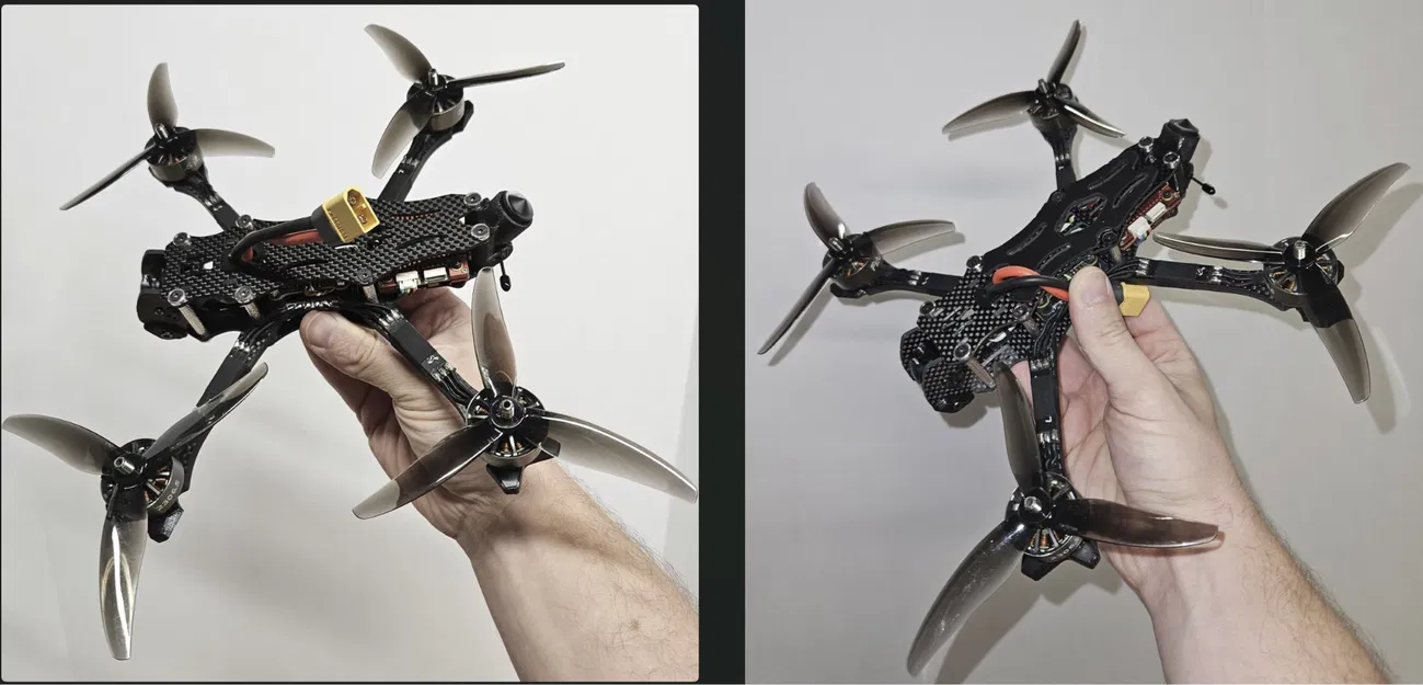 Khung freestyle 5 inch SKELTER5 cho drone - Image 9