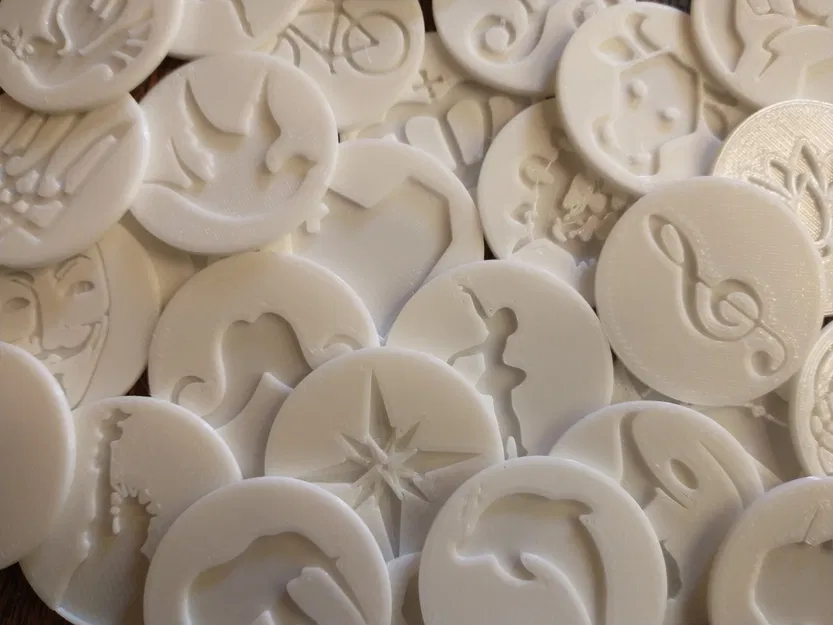 Đồng xu mẫu 40mm cho nghệ thuật tạo hình - Image 1