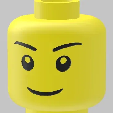 Đầu Lego 3D cho người yêu thích xây dựng