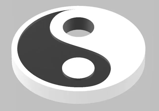 **Tiền xu giỏ hàng Yinyang** - Image 1