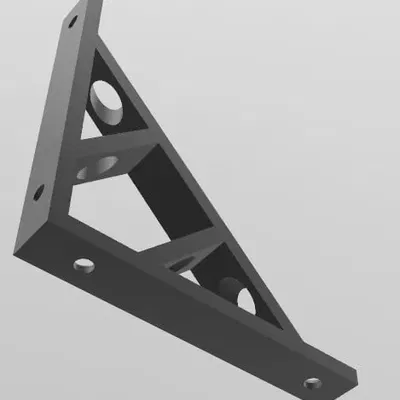 Giá đỡ kệ có lỗ truy cập ốc vít