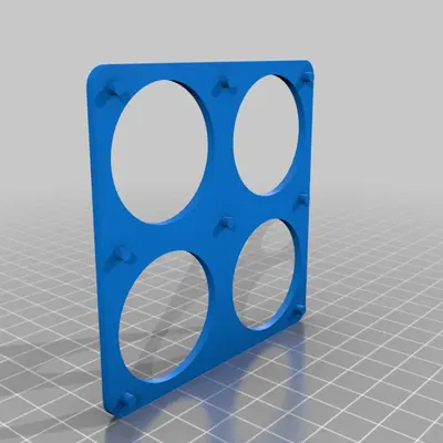 Giá đỡ cho 4 đồng xu của đồng tiền Paris