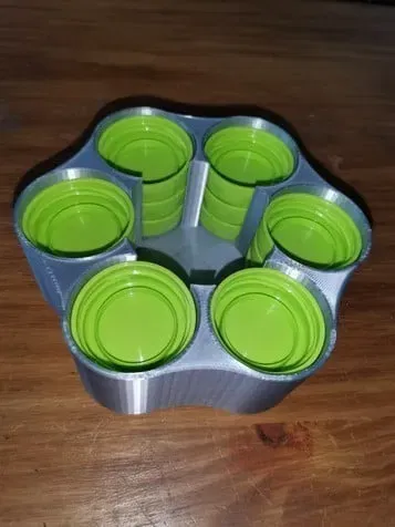 Giá đỡ 18 nắp chai sữa chua cho máy Multidélices - Image 3