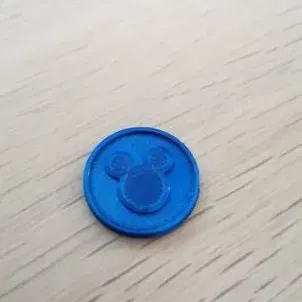 Jeton caddie hình Mickey độc đáo