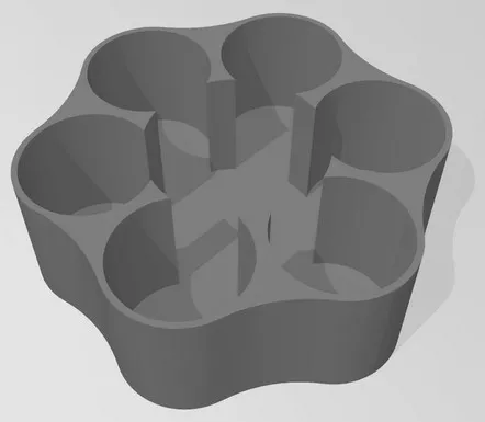 Giá đỡ 18 nắp chai sữa chua cho máy Multidélices - Image 4