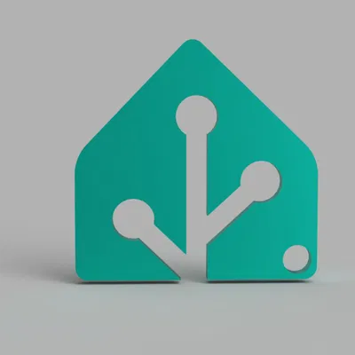 Móc khóa HomeAssistant với logo mới và cũ