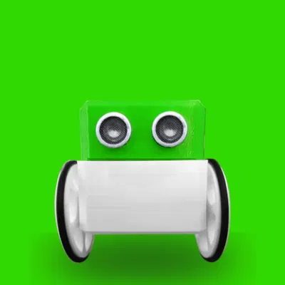 Robot Otto DIY với bánh xe di chuyển nhanh chóng