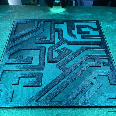 Bảng treo cảm hứng từ kiến trúc Precursor trong Subnautica