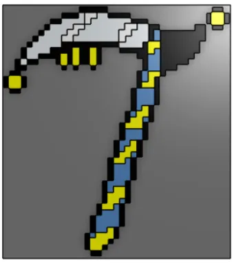 Dao quỷ Devilsknife trong thế giới 3D cao 0.4cm - Image 1