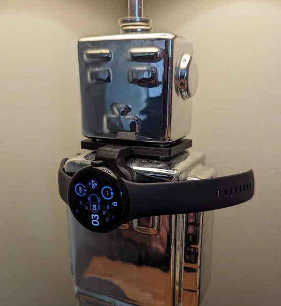 Giá đỡ sạc cho Google Pixel Watch 2 trên đèn robot - Image 4