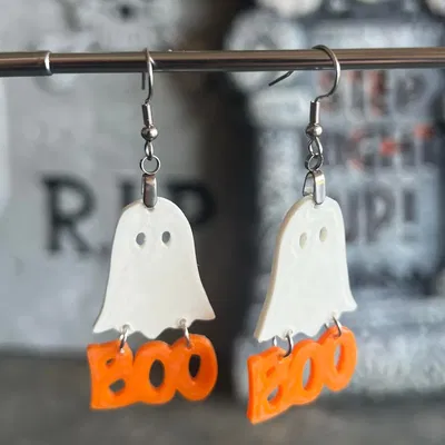 Bông tai ma dễ thương phong cách Halloween