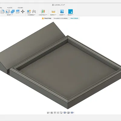 Nút bấm TRÅDFRI thông minh màu trắng gắn dưới công tắc đèn