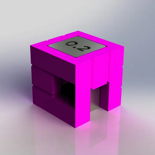 Khối hiệu chuẩn EM 30x30x30 với các tính năng kiểm tra - Image 1