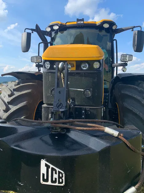 Biểu tượng JCB với lỗ vít cho trọng lượng trước 4220 - Image 2