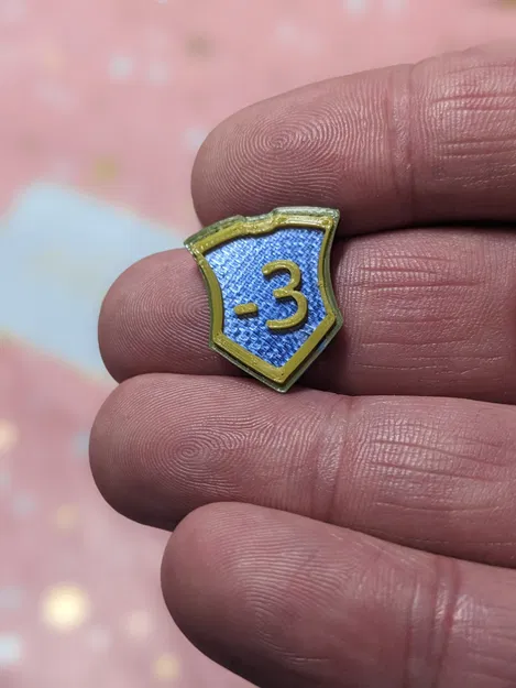 Token Lorcana phong cách The Shield - Image 1