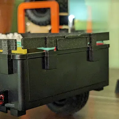 Bảng đỡ phía sau thấp cho xe kéo TRX-4M