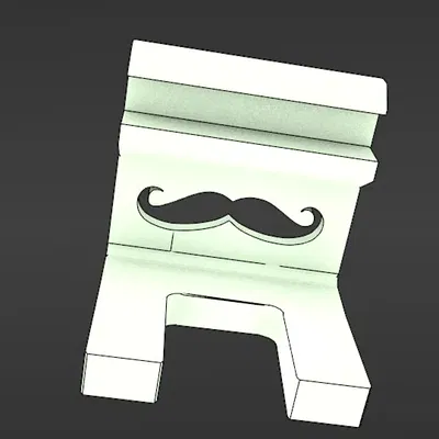 Giá đỡ dao cạo cho kệ kính dày 5mm